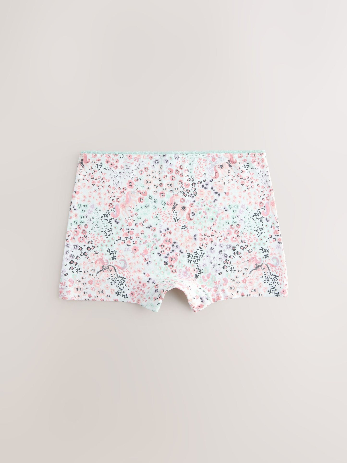 Pink Unicorn Short Briefs 5 Pack (2-16yrs) image 2