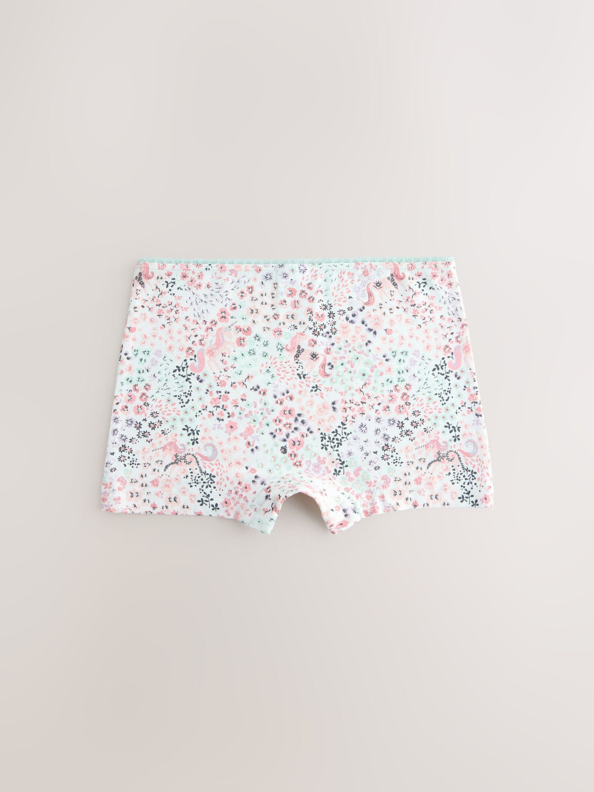 Pink Unicorn Short Briefs 5 Pack (2-16yrs) image 2