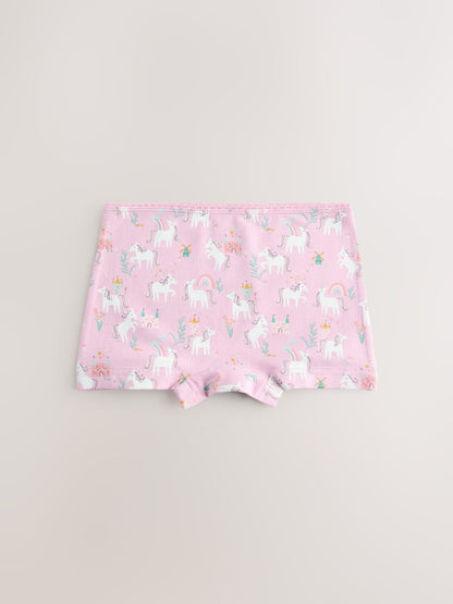 Pink Unicorn Short Briefs 5 Pack (2-16yrs) image 4