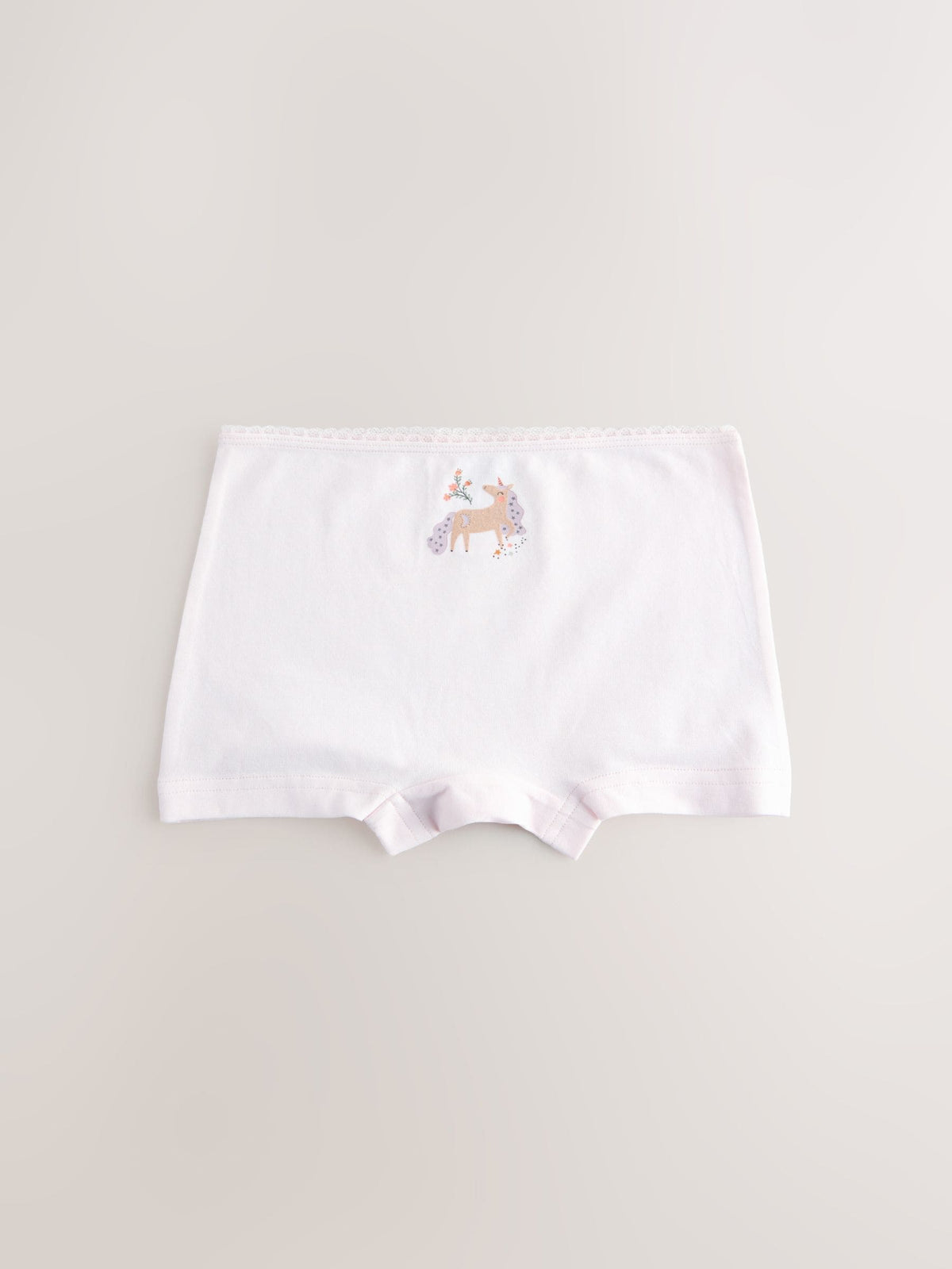 Pink Unicorn Short Briefs 5 Pack (2-16yrs) image 5