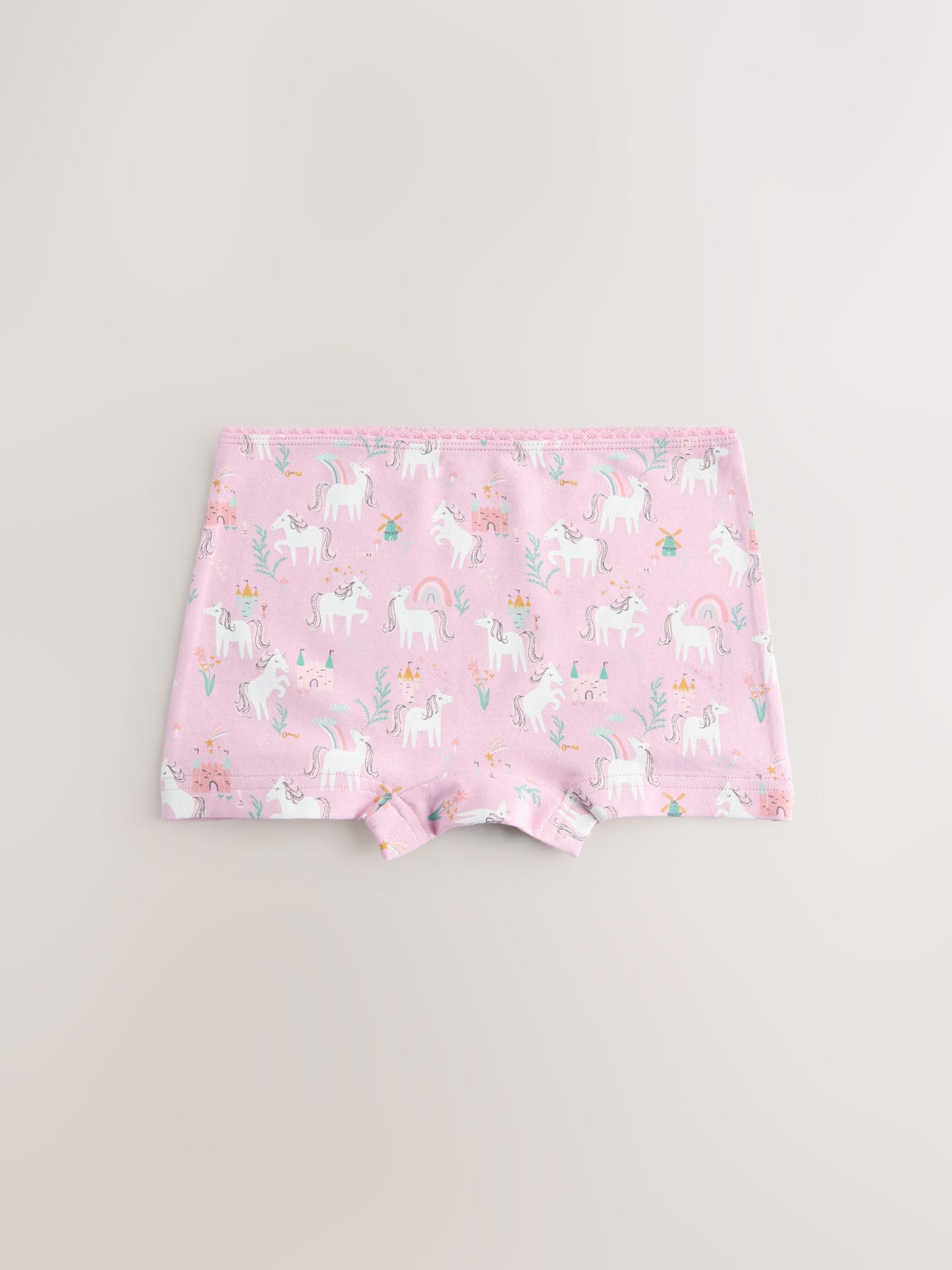 Pink Unicorn Short Briefs 5 Pack (2-16yrs) image 7