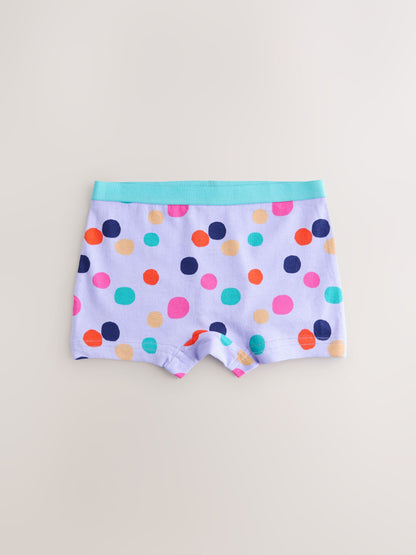 Blue/Pink Dog Short Briefs 5 Pack (2-16yrs) image 2