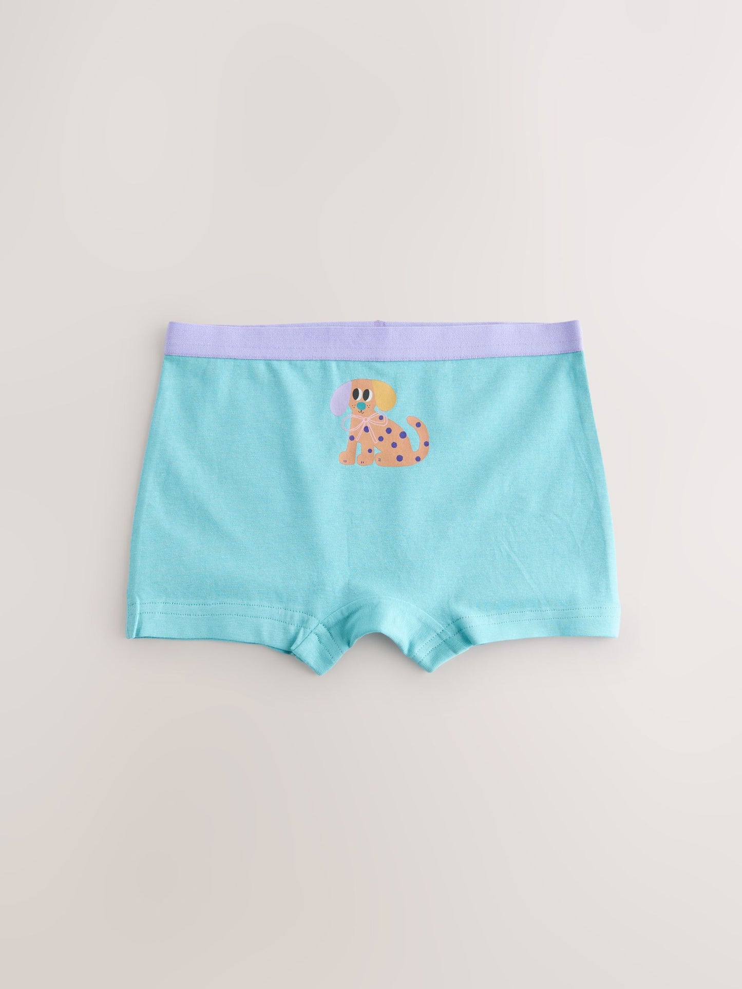 Blue/Pink Dog Short Briefs 5 Pack (2-16yrs) image 3