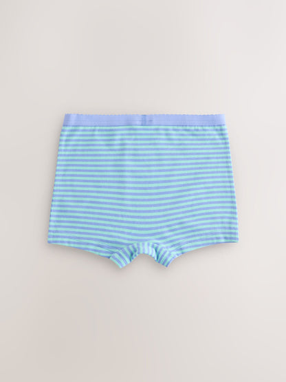 Blue/Navy Short Briefs 5 Pack (2-16yrs) image 7