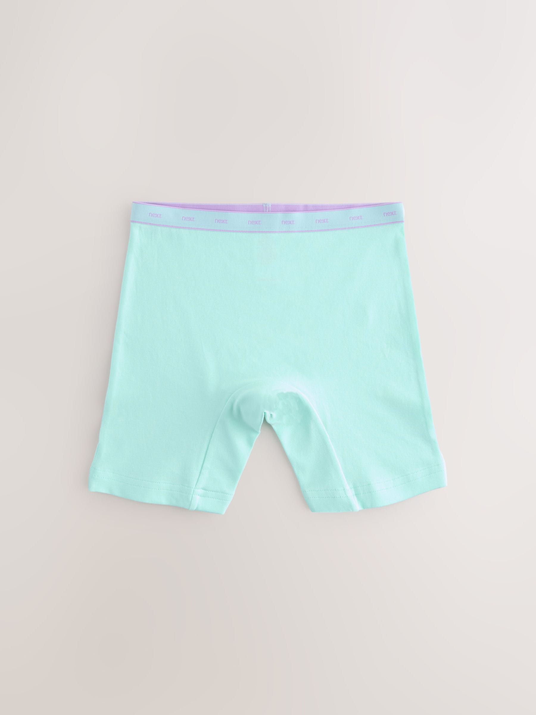 Orange/Pink Long Leg Briefs 5 Pack (2-16yrs) image 2