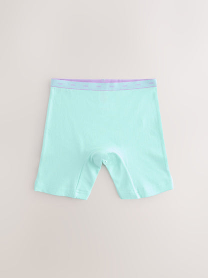 Orange/Pink Long Leg Briefs 5 Pack (2-16yrs) image 2