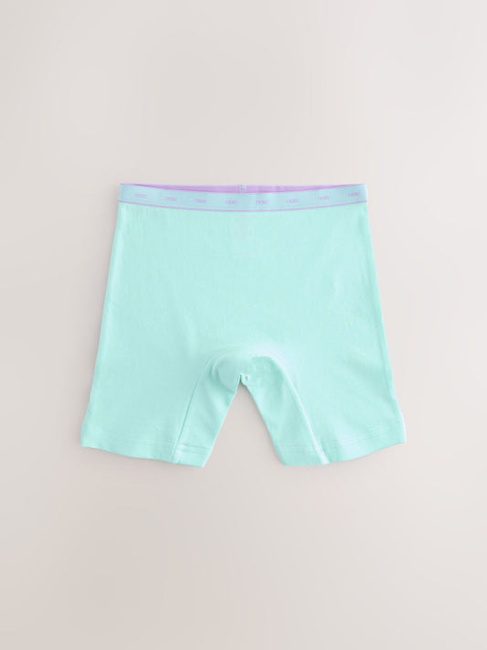 Orange/Pink Long Leg Briefs 5 Pack (2-16yrs) image 2