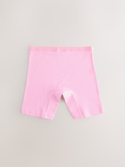 Orange/Pink Long Leg Briefs 5 Pack (2-16yrs) image 3