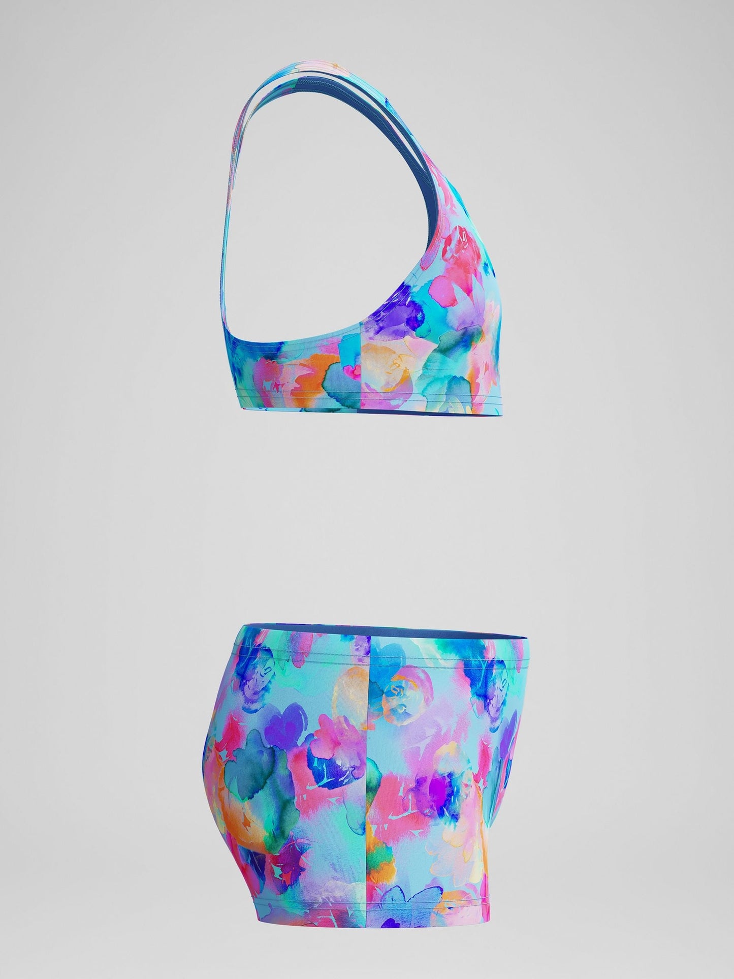 Dsiney Kidz - Speedo Multi Hyperboom Butterfly Back 2 Piece Bikini Set image 5
