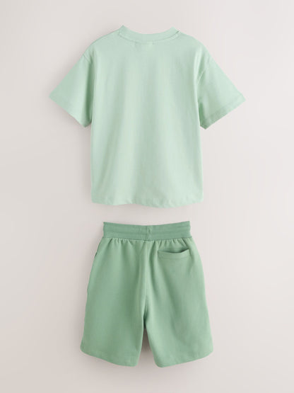 Baker by Ted Baker Oversized T-Shirt and Shorts Set - image 7