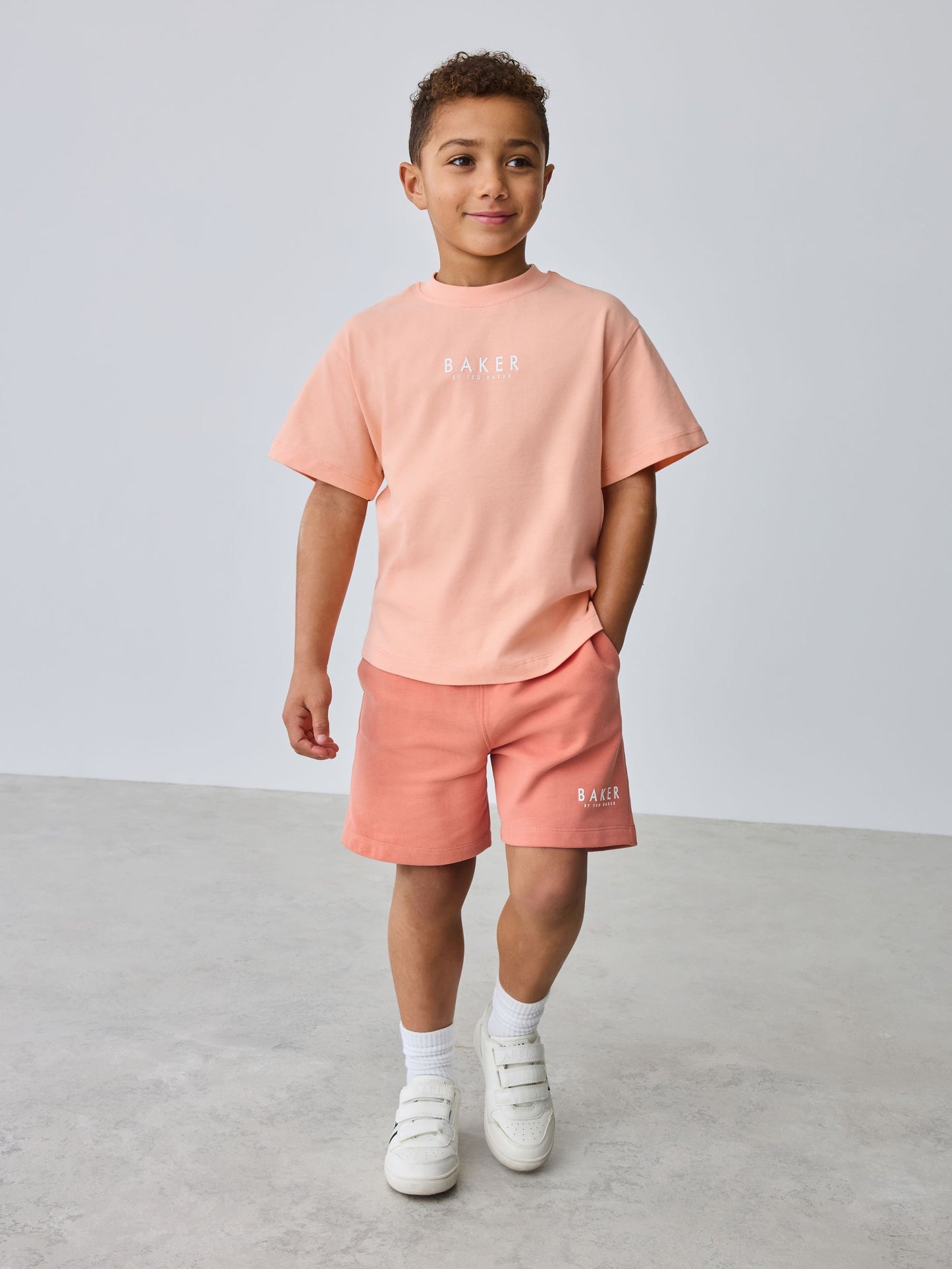 Baker by Ted Baker Oversized T-Shirt and Shorts Set image 1