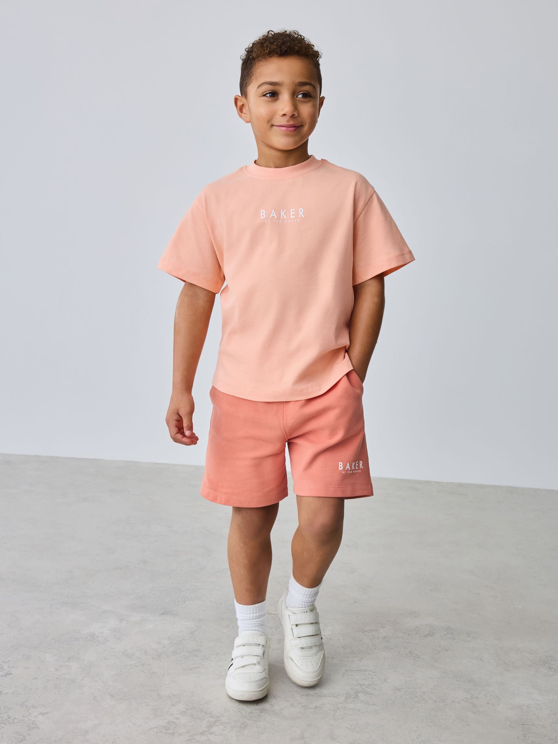 Baker by Ted Baker Oversized T-Shirt and Shorts Set image 1