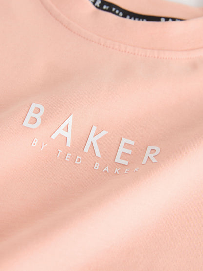 Baker by Ted Baker Oversized T-Shirt and Shorts Set image 12