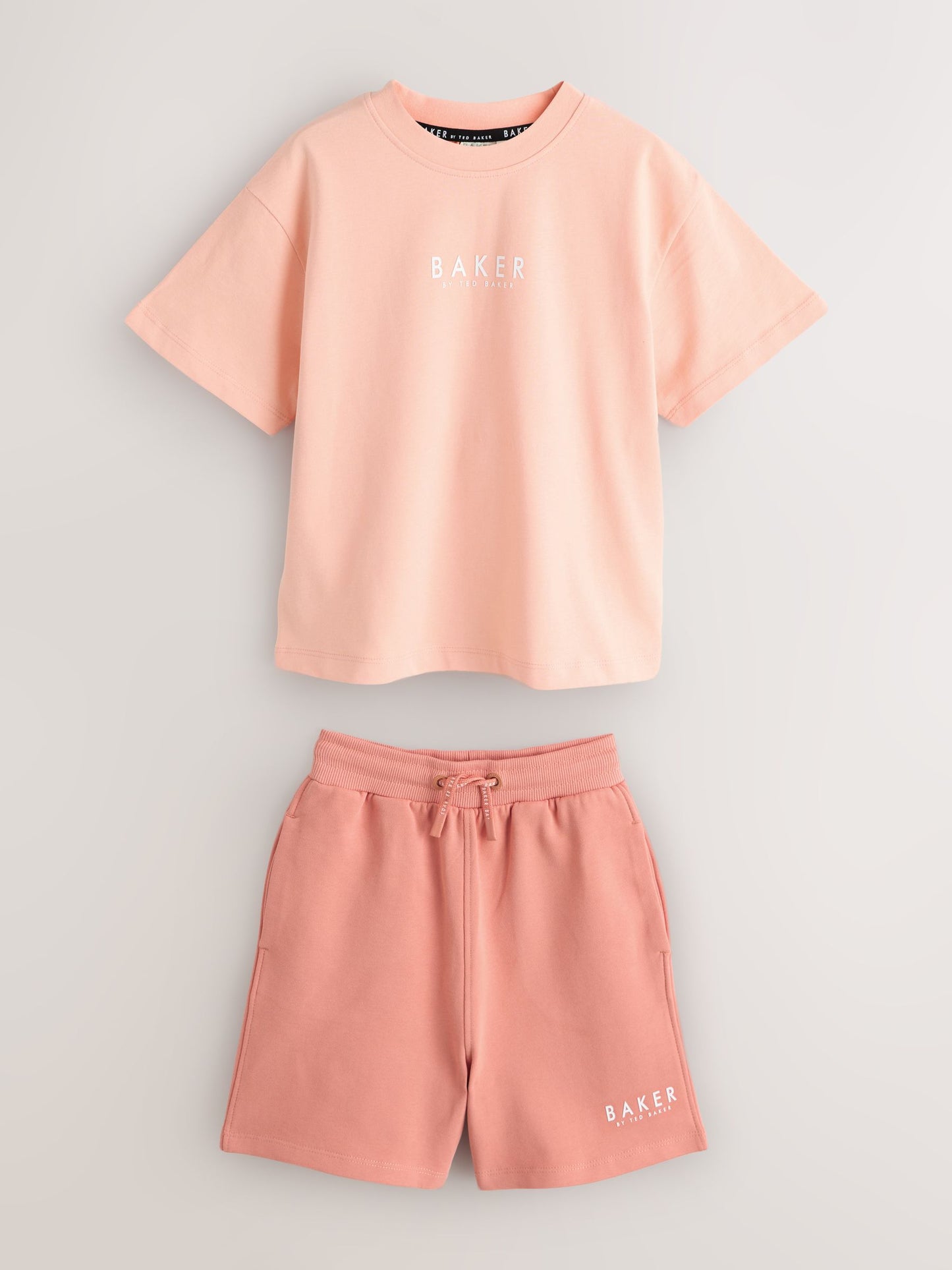 Baker by Ted Baker Oversized T-Shirt and Shorts Set image 9