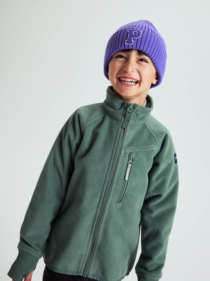 Dsiney Kidz - Polarn O. Pyret Green Waterproof Fleece Jacket image 1