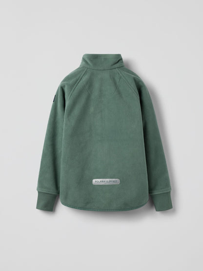 Dsiney Kidz - Polarn O. Pyret Green Waterproof Fleece Jacket image 3