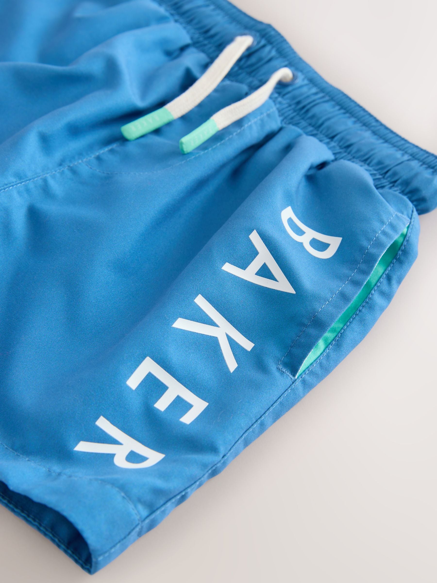 Baker by Ted Baker Blue Rash Vest Shorts and Hat Set image 5
