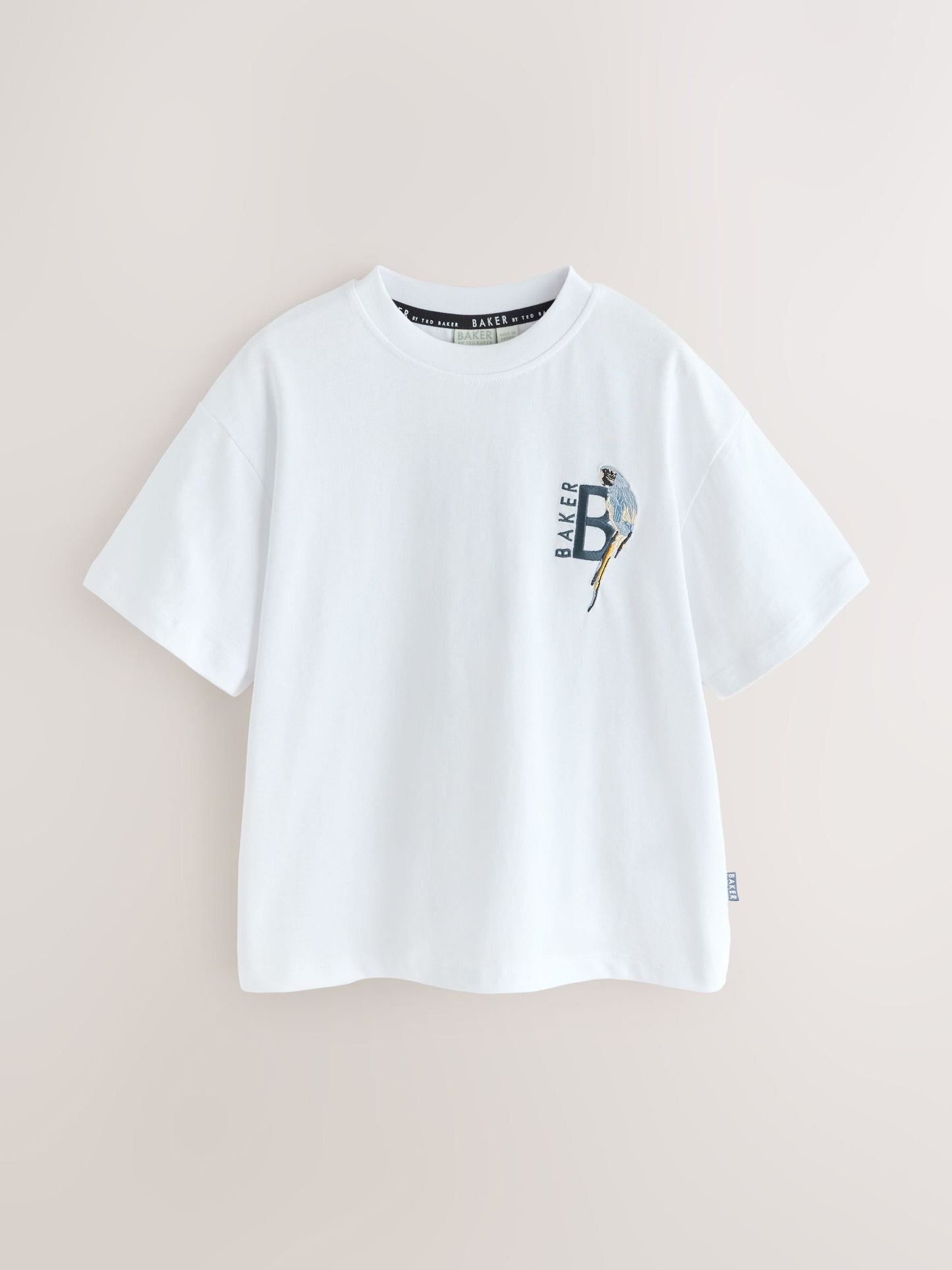 Dsiney Kidz - Baker by Ted Baker White/Blue/Grey Baker by Ted Baker 3 Pack T-Shirts image 2