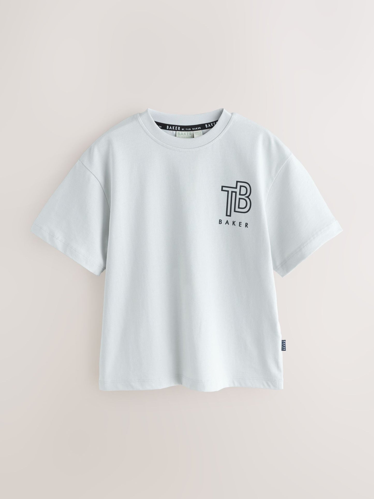 Dsiney Kidz - Baker by Ted Baker White/Blue/Grey Baker by Ted Baker 3 Pack T-Shirts image 3