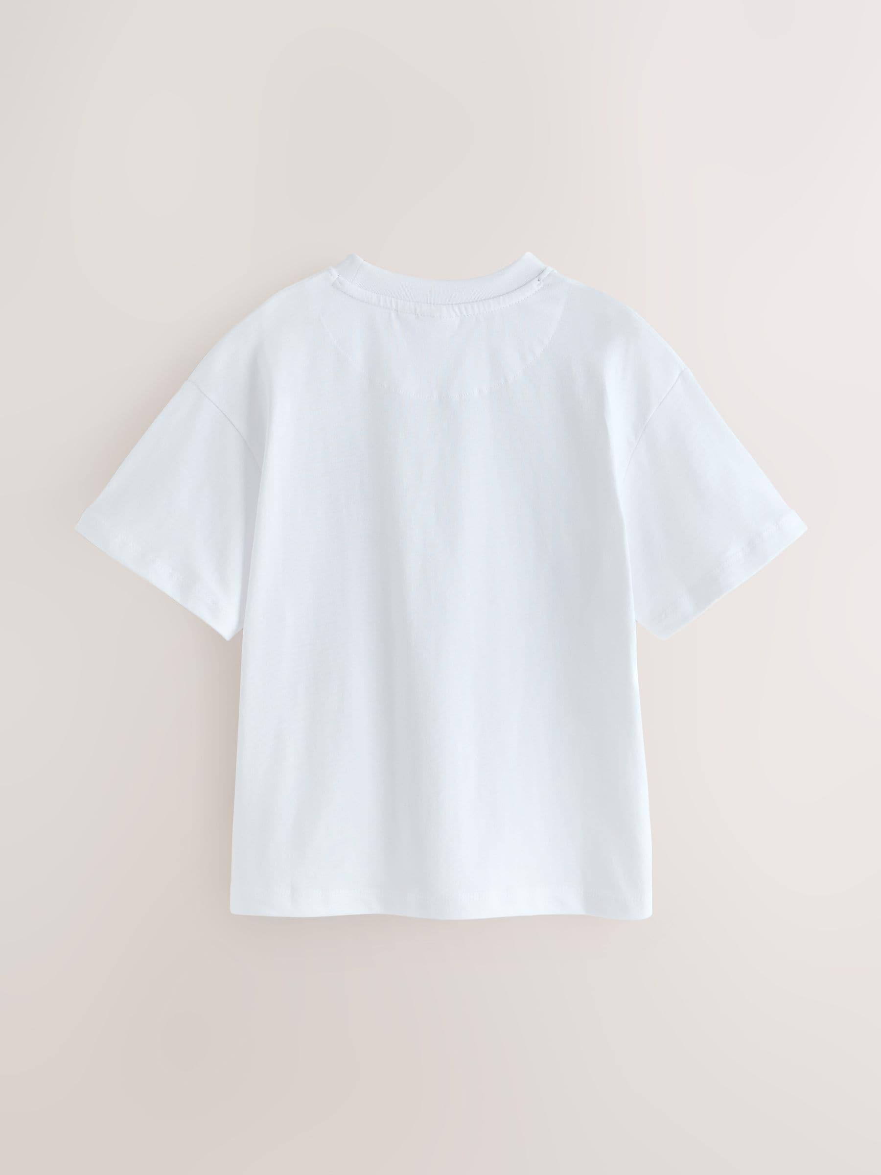 Dsiney Kidz - Baker by Ted Baker White/Blue/Grey Baker by Ted Baker 3 Pack T-Shirts image 5