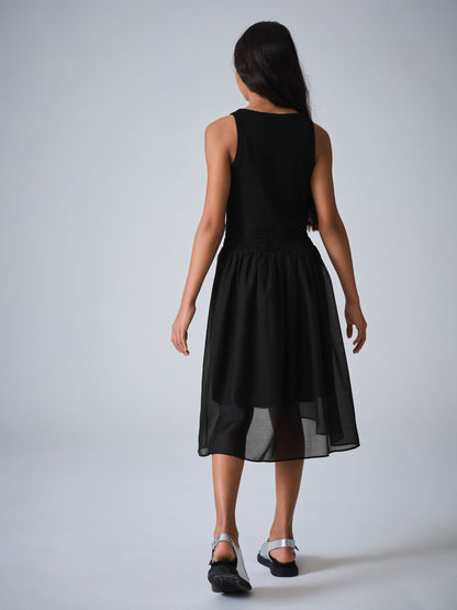 smALLSAINTS Black Zenia Sleeveless Dress image 2