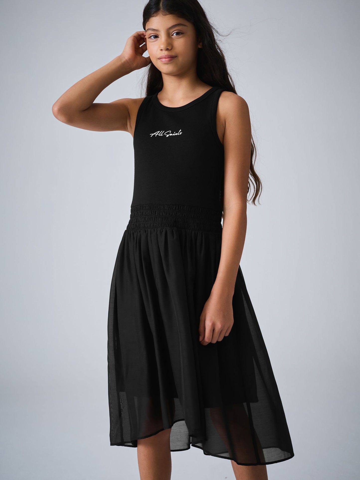 smALLSAINTS Black Zenia Sleeveless Dress image 3