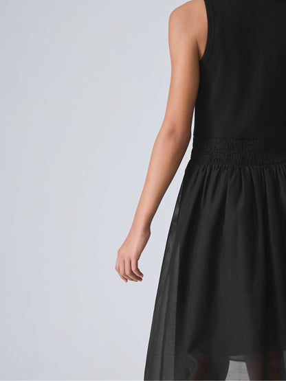smALLSAINTS Black Zenia Sleeveless Dress image 5