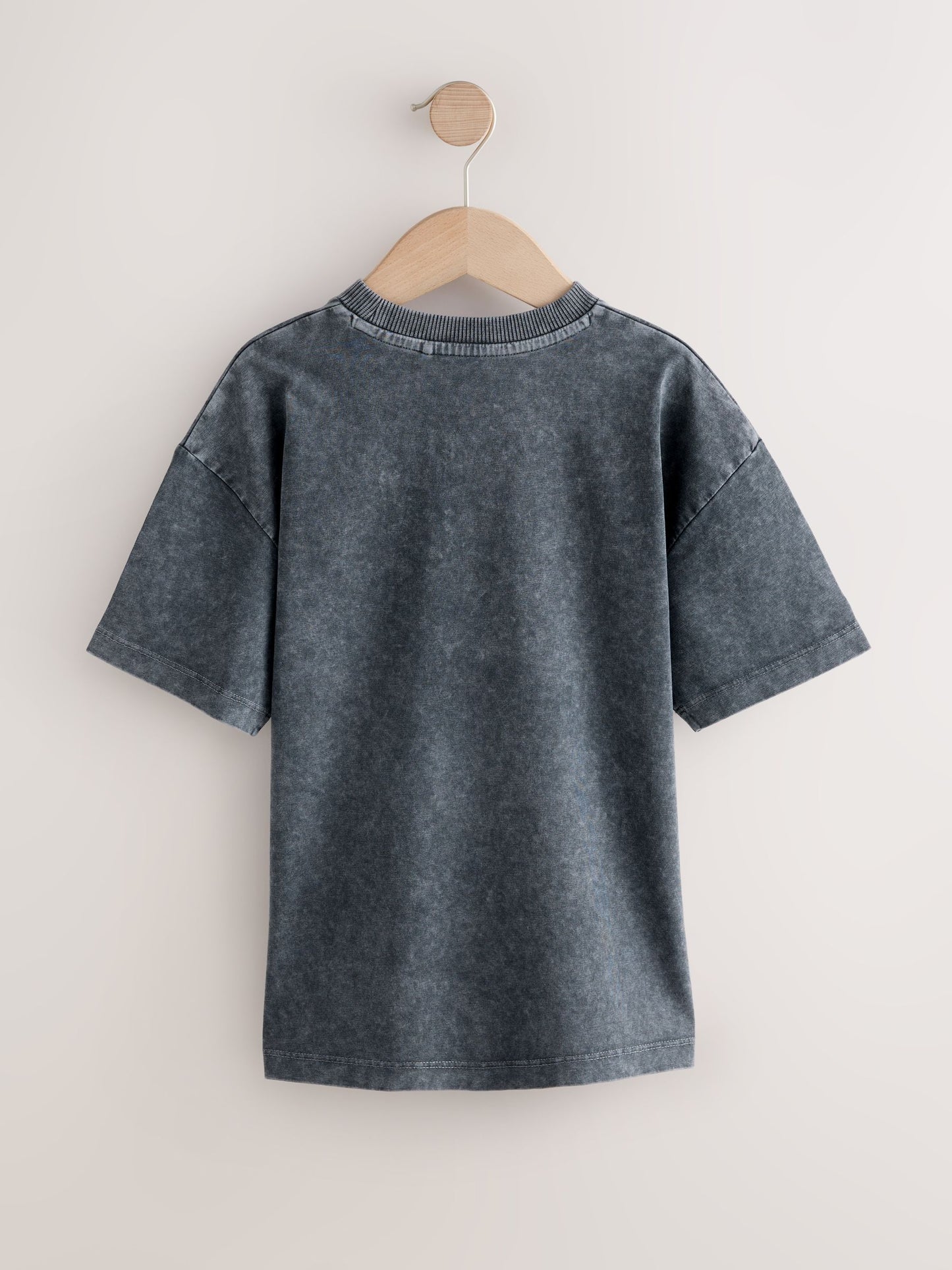 Dsiney Kidz - Grey Washed Stranger Things Short Sleeve T-Shirt (8-16yrs) image 2
