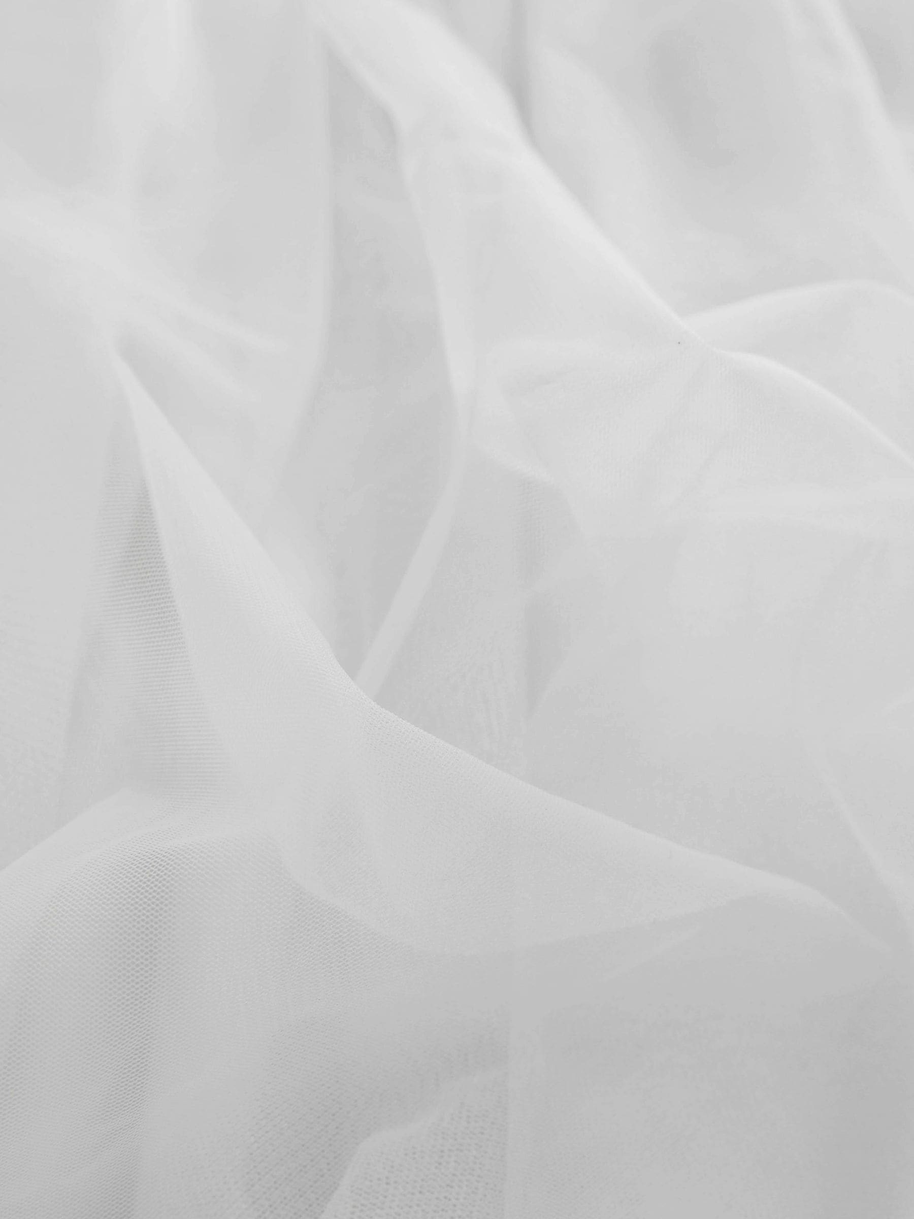 White Mesh Flower Girl Dress (3-16yrs) image 7