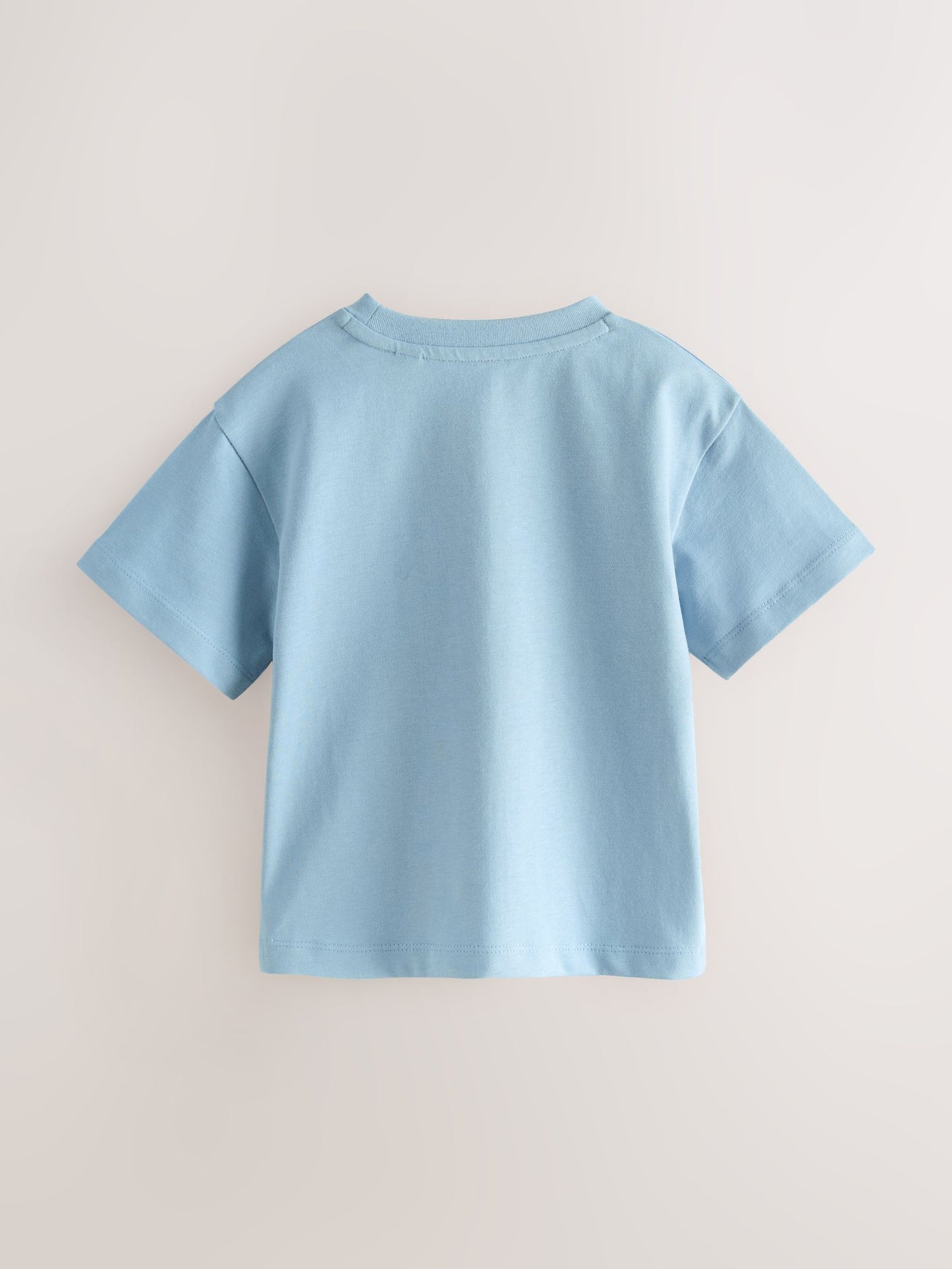 smALLSAINTS Blue Logo Crew Relaxed Younger 3 Pack T-Shirts image 5