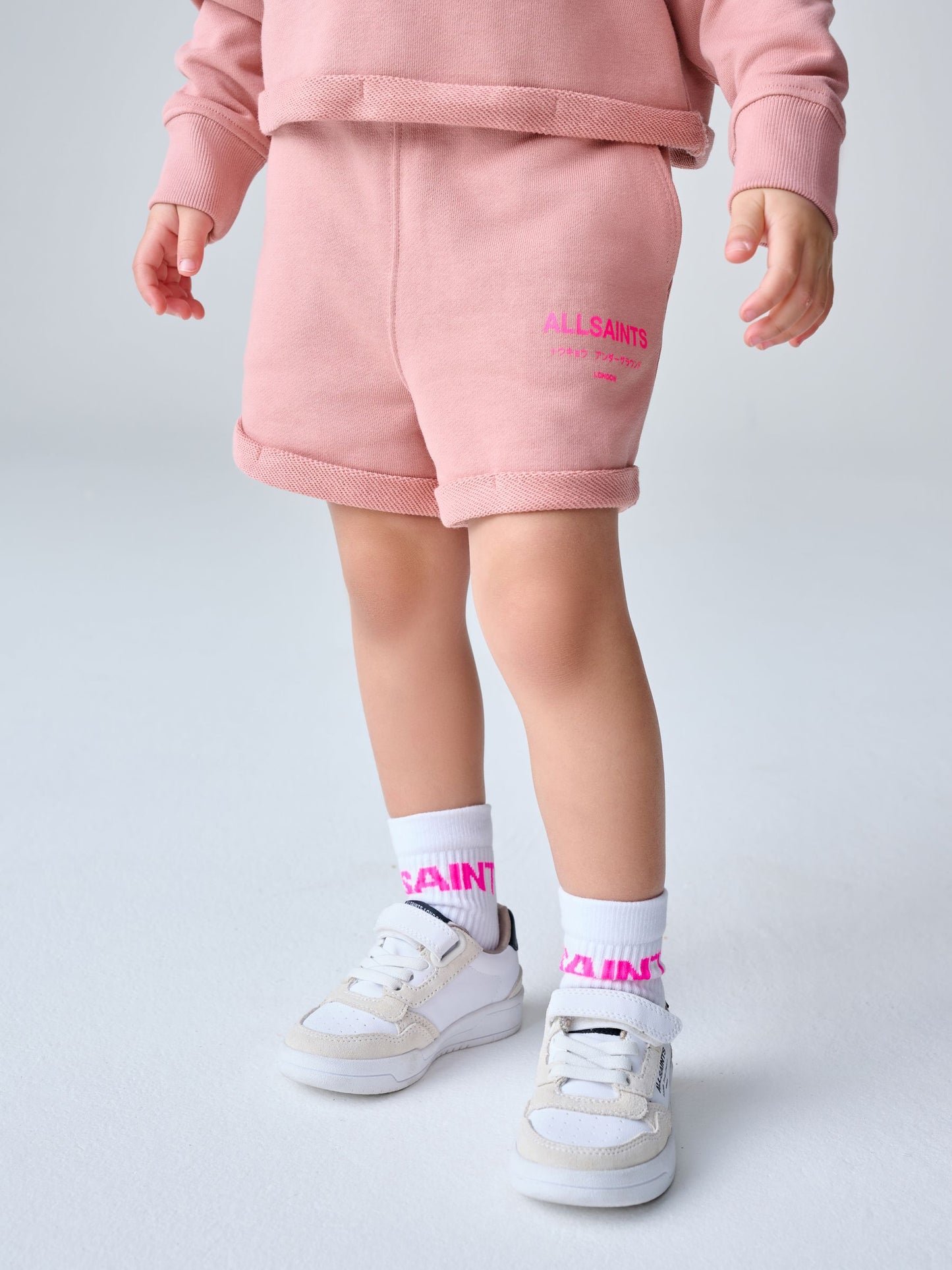 smALLSAINTS Mid Pink Underground Sweatshirt and Short Younger Set image 2