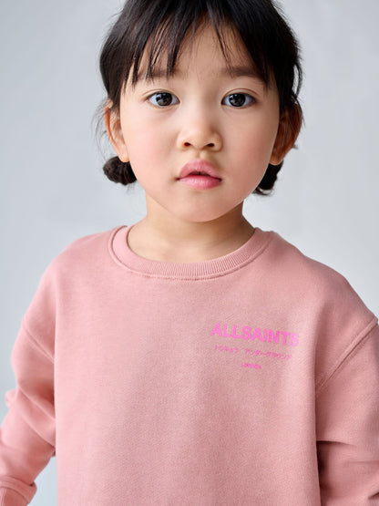 smALLSAINTS Mid Pink Underground Sweatshirt and Short Younger Set image 4