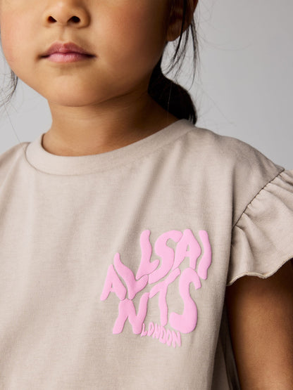 smALLSAINTS Leopard Orlando Frill T-Shirt and Sweat Short Younger Set image 4