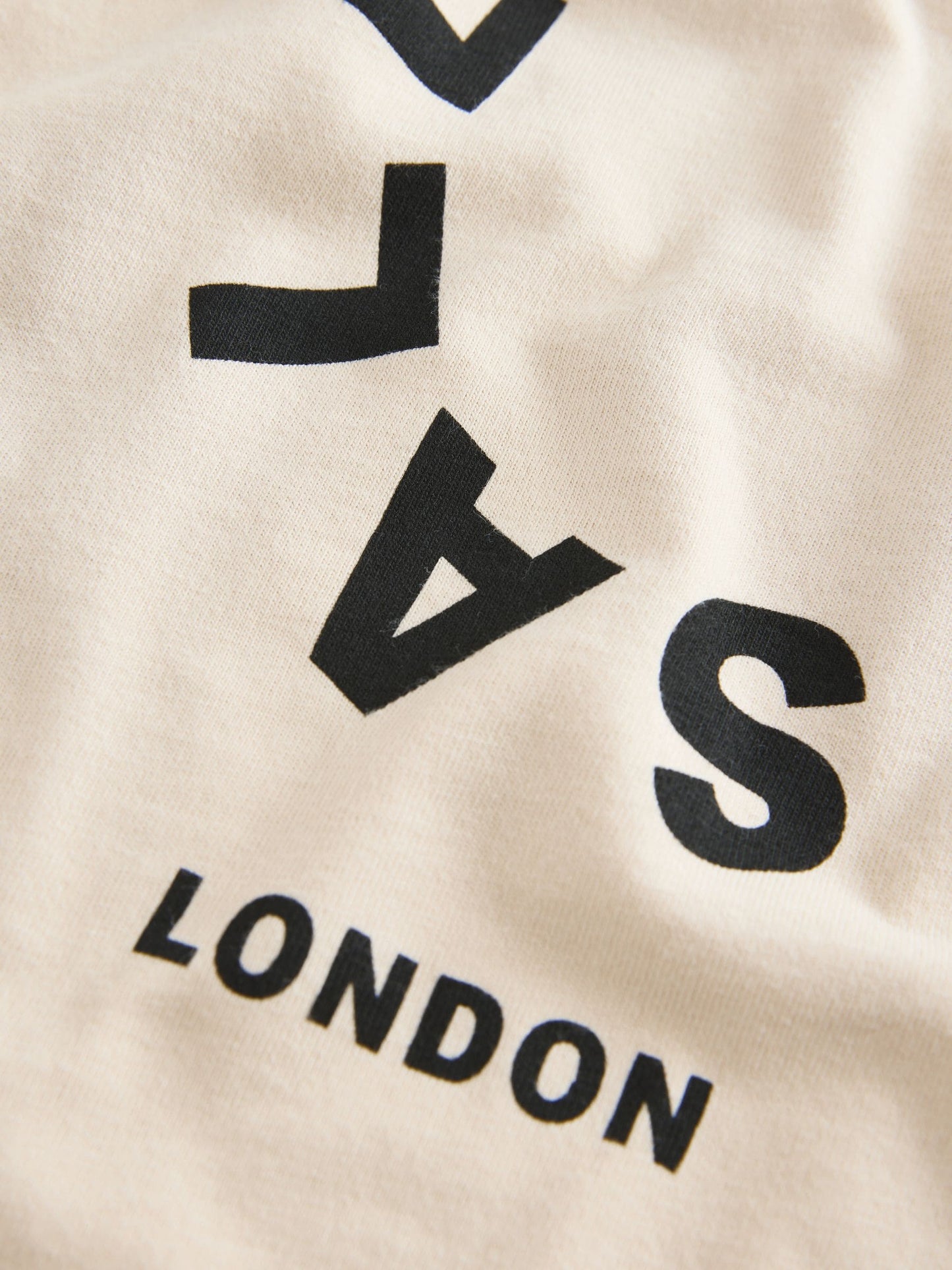 smALLSAINTS Neutral Tierra Short T-Shirt and Sweater Set image 3