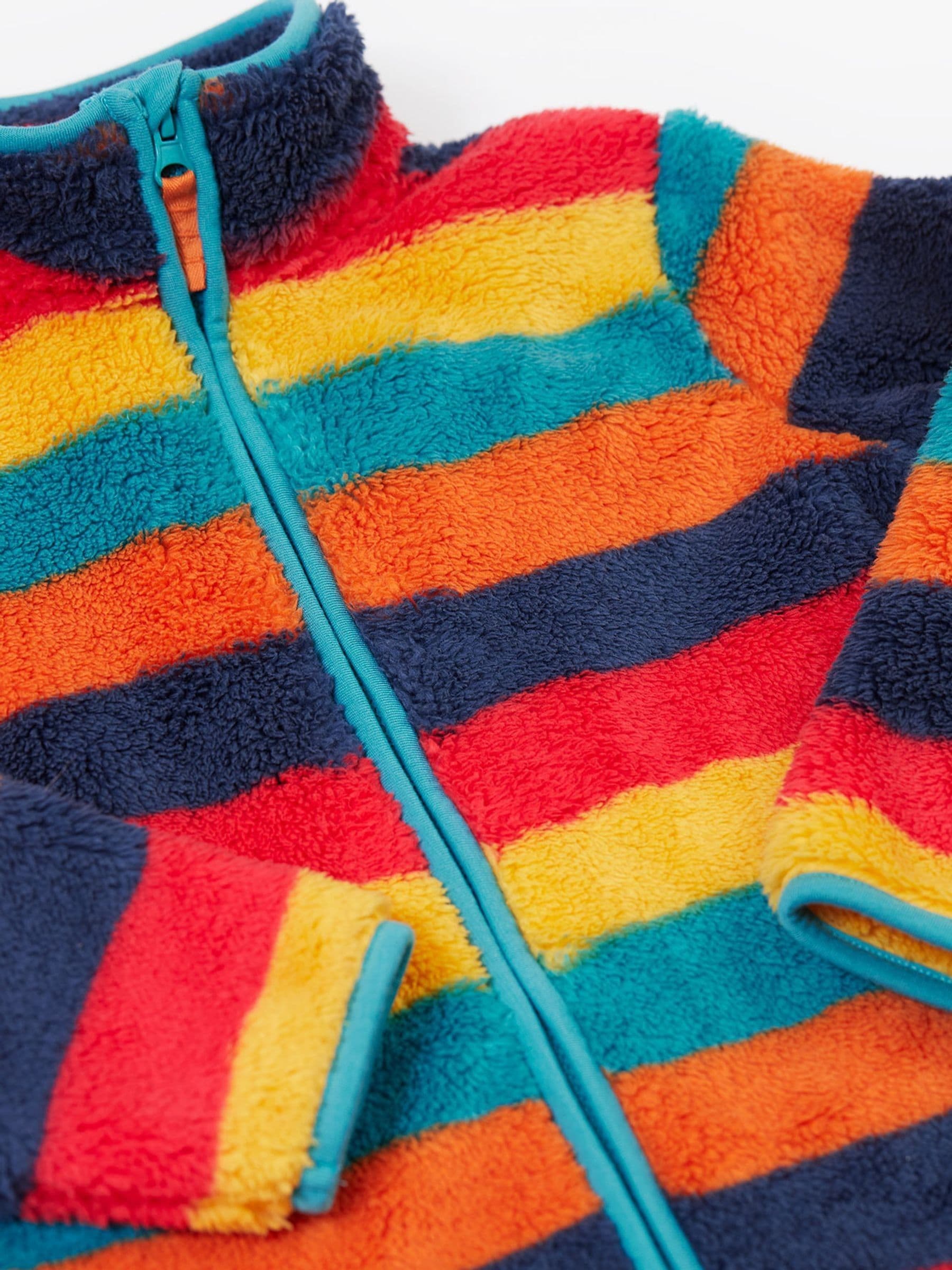 Dsiney Kidz - Frugi Multi Zipped Ted Fleece Jacket image 2