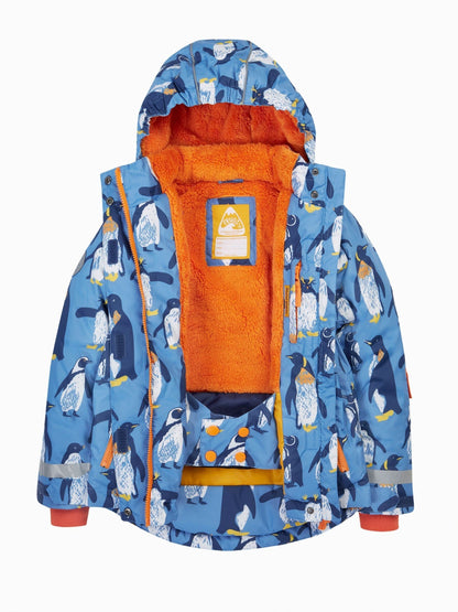 Dsiney Kidz - Frugi Blue Snow And Ski Coat image 3