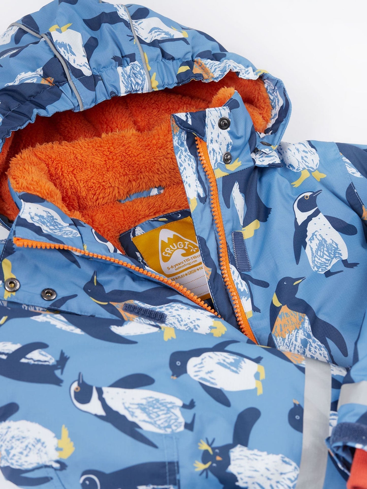Dsiney Kidz - Frugi Blue Snow And Ski Coat image 4