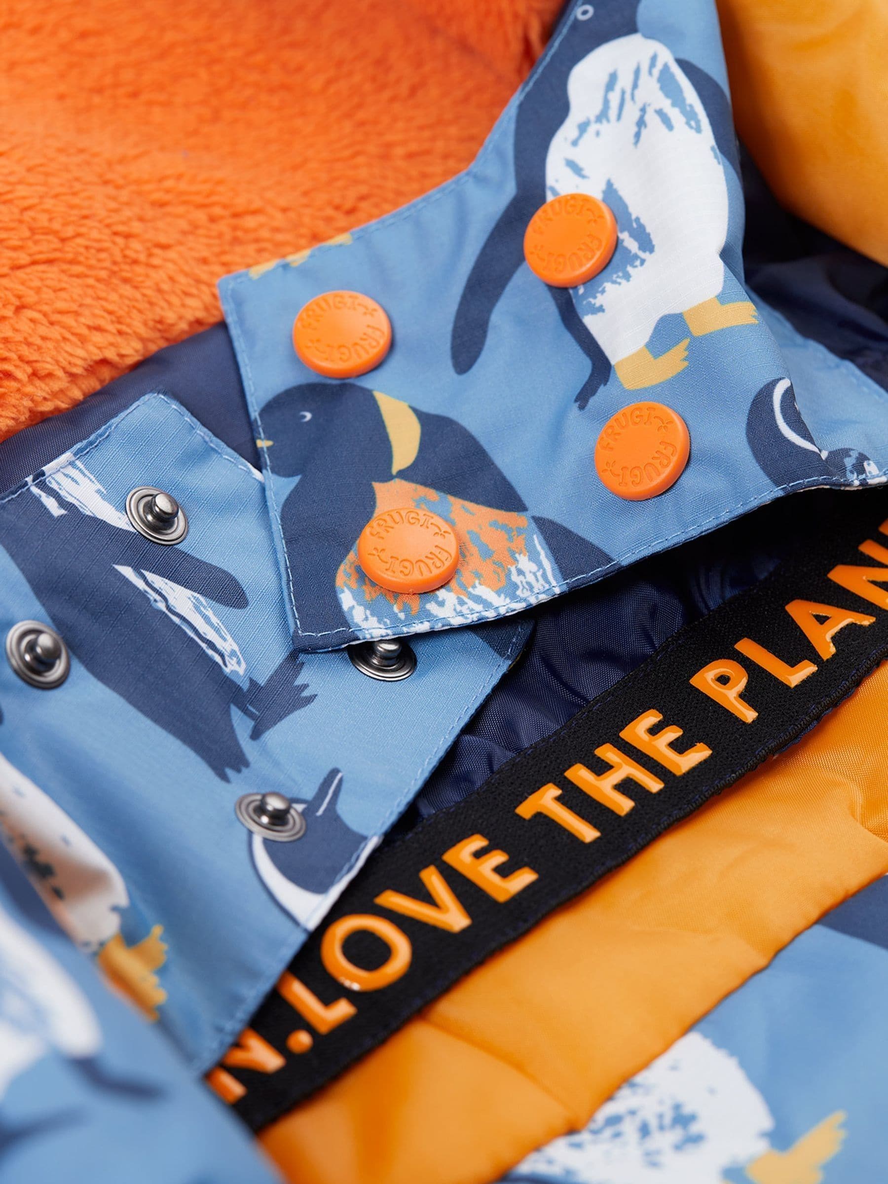 Dsiney Kidz - Frugi Blue Snow And Ski Coat image 7