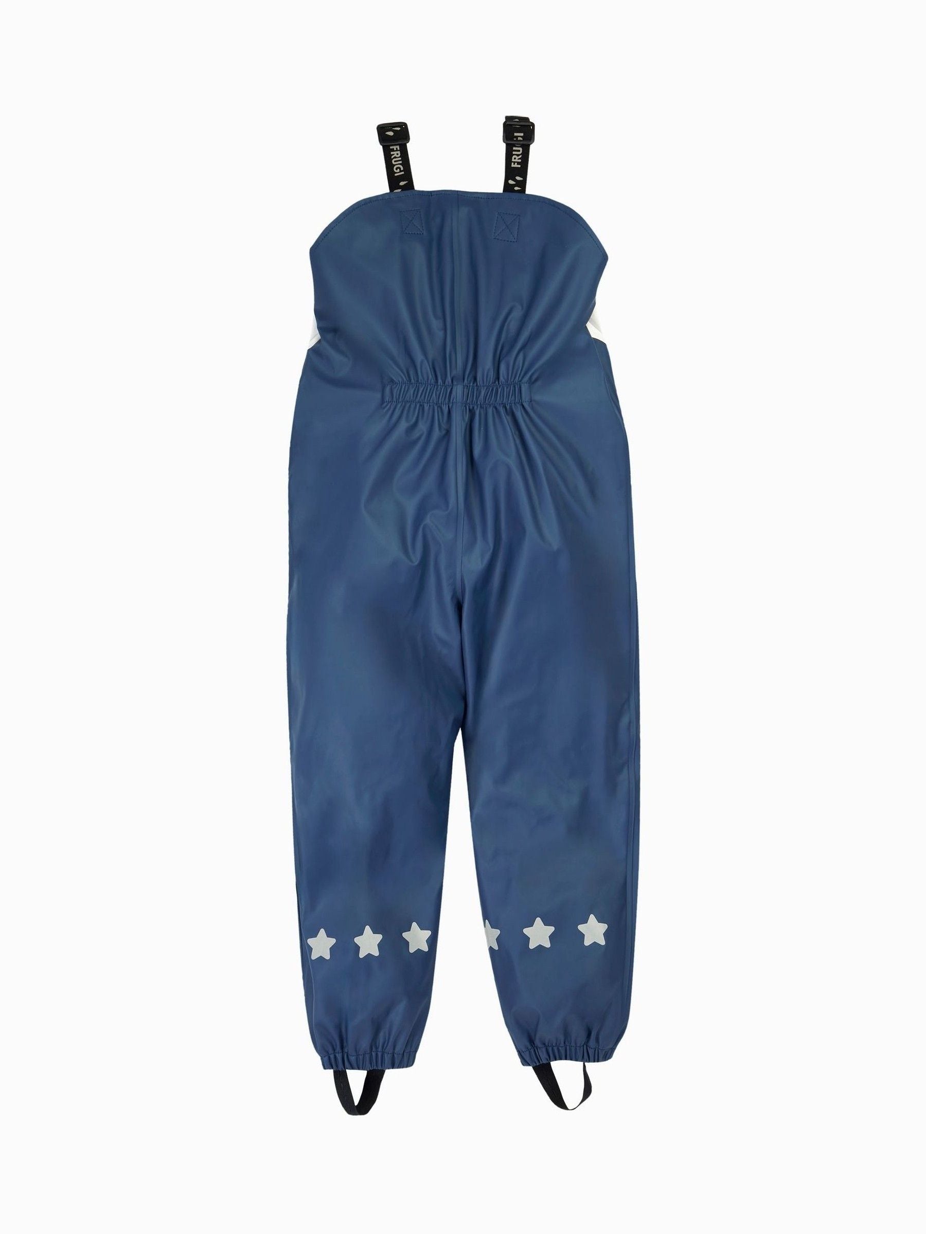 Frugi Blue Character Puddle Buster Trousers image 3