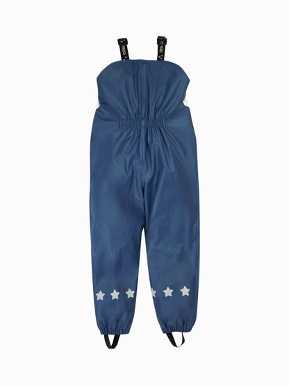 Frugi Blue Character Puddle Buster Trousers image 3