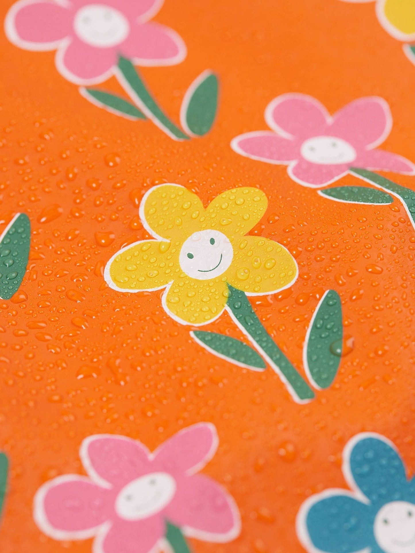 Dsiney Kidz - Frugi Orange Printed Puddle Buster Coat image 6