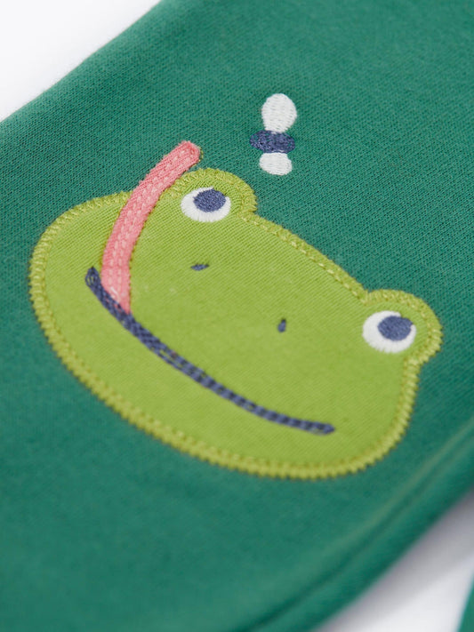 Frugi Green Character Crawlers Joggers image 2