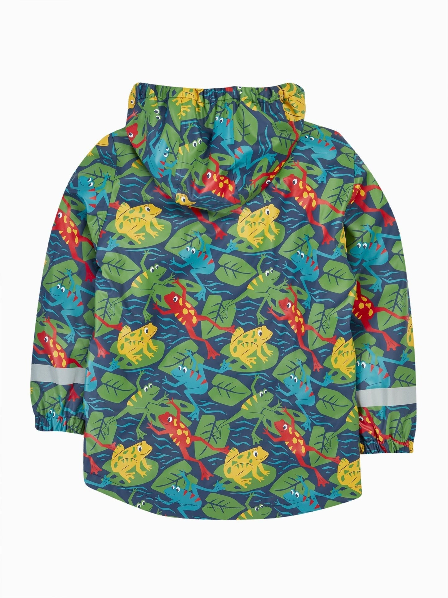 Dsiney Kidz - Frugi Blue Printed Puddle Buster Coat image 4