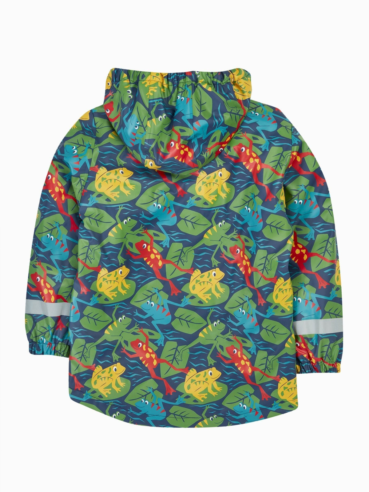 Dsiney Kidz - Frugi Blue Printed Puddle Buster Coat image 4