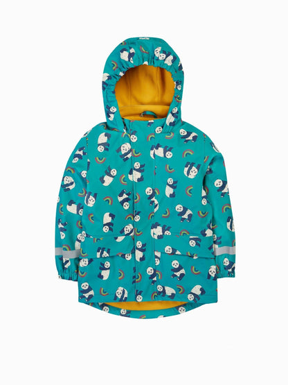 Dsiney Kidz - Frugi Light Blue Printed Puddle Buster Coat image 1