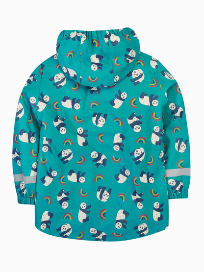 Dsiney Kidz - Frugi Light Blue Printed Puddle Buster Coat image 2