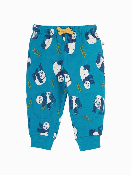 Frugi Blue Snuggle Crawlers Trousers image 1