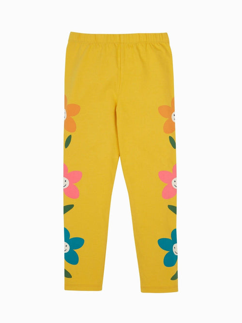 Frugi Yellow Luana Leggings image 1