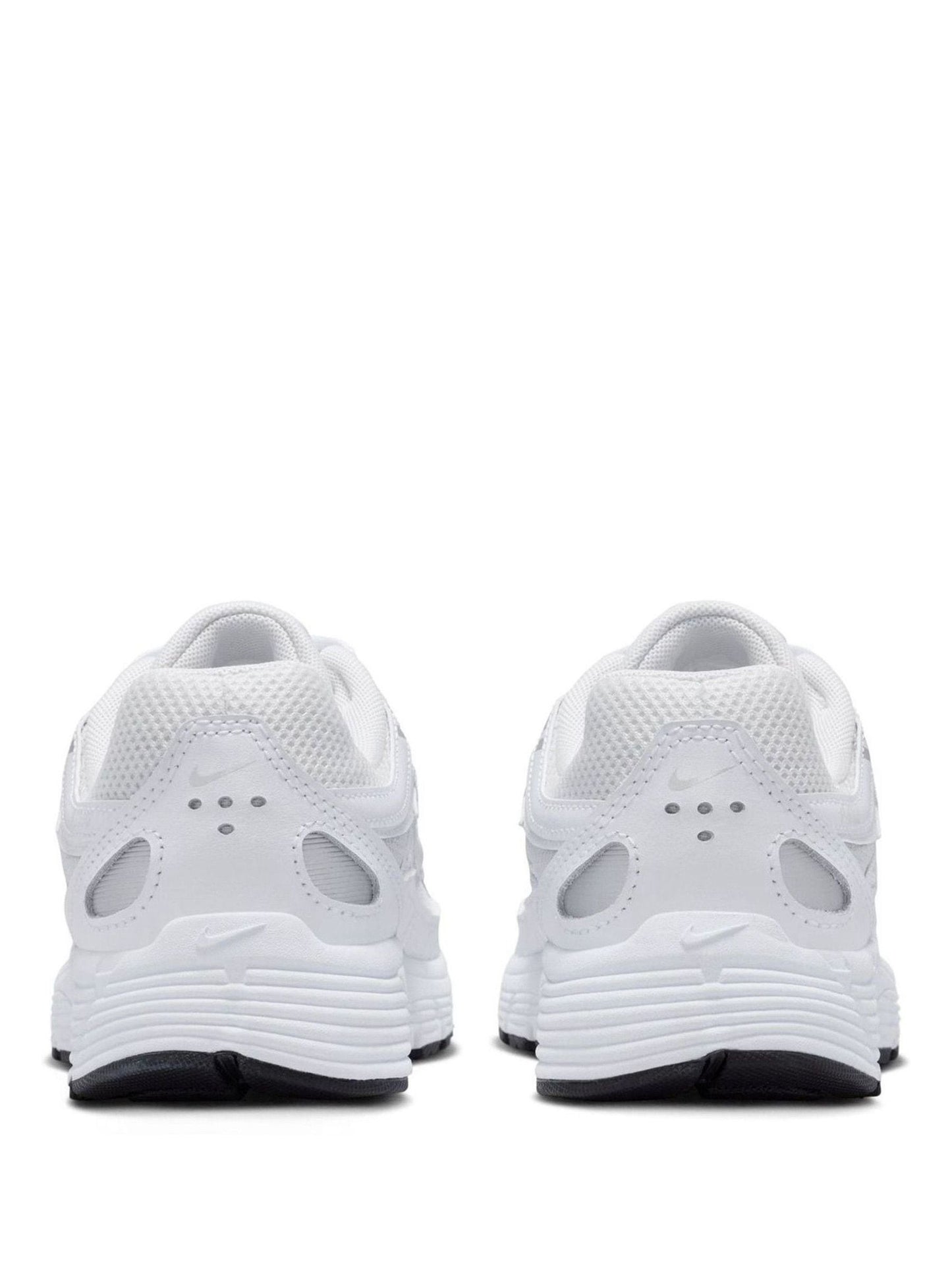 Nike White Silver Youth P6000 Trainers image 3