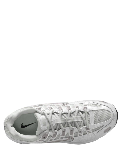 Nike White Silver Youth P6000 Trainers image 4